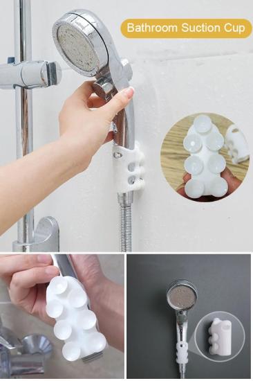Banyo Duş Başlığı Tutucu Vantuzlu Silikon Vantuz