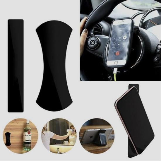 Biterse Çok Amaçlı Nano Tutucu Kaydırmaz Ped 2 li Yapışkan Telefon Tutucu