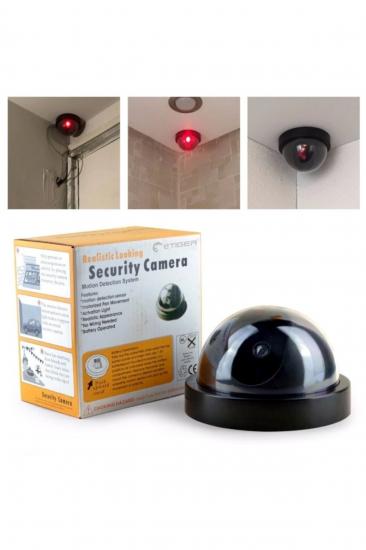 Hırsız Caydırıcı Sahte Dome Kamera Led Işıklı Güvenlik Kamerası