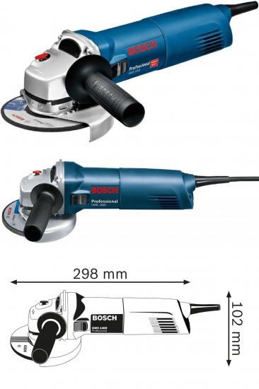 Bosch GWS 1400 Profesyonel Açılı Avuç Taşlama Makinesi 125 mm Disk 0601824804
