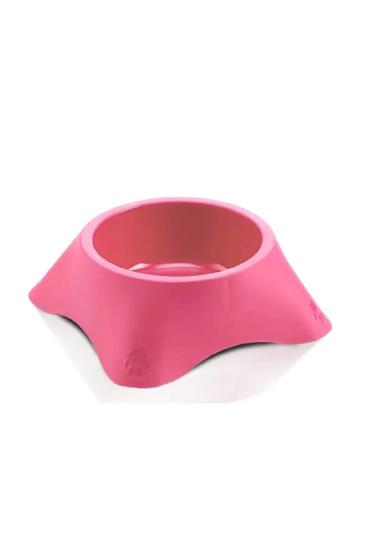 Büyük Boy Plastik Köpek Mama Kabı 1400 ML Pembe