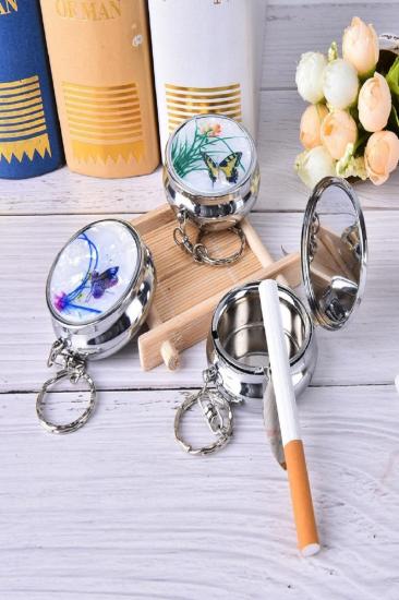 Cep Tipi Taşınabilir Metal Küllük Anahtarlık