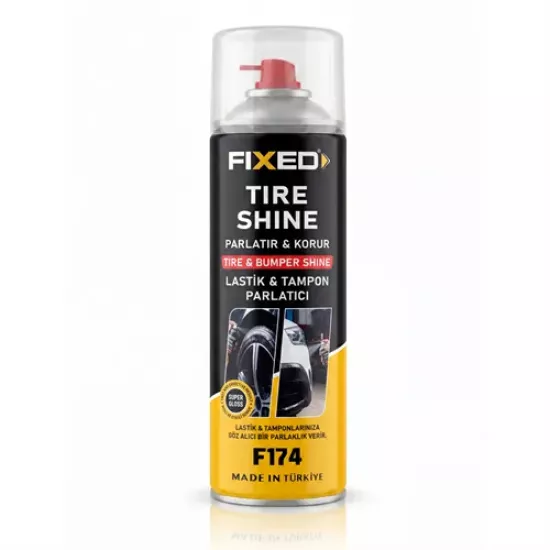 FIXED LASTİK VE TAMPON PARLATICI SPREY 500 ML