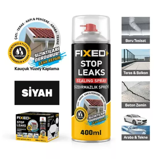 SIZDIRMAZLIK SPREYİ SİYAH 400 ML