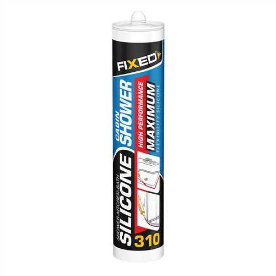 FIXED DUŞAKABİN SİLİKONU  BEYAZ (330 GR)