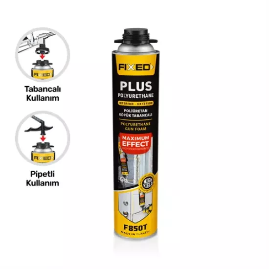 FIXED POLİÜRETAN KÖPÜK 850GR (TABANCALI)