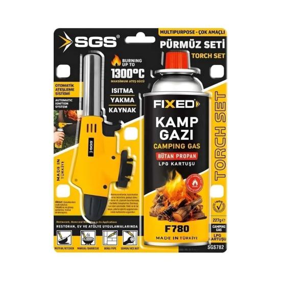 Biterse® SGS782 Kamp ve Mutfak Pürmüz Seti