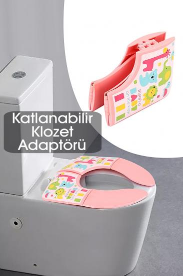 Katlanabilir Çocuk Klozet Kapağı Adaptörü