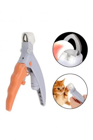 Led Işıklı ve Büyüteçli Kedi Köpek Tırnak Makası