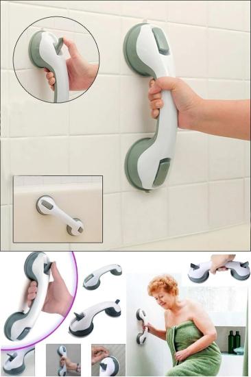 Kilit Vantuzlu Banyo Tutacağı Banyo Vantuzu Tutamaç Kol Kollu Tutamaç