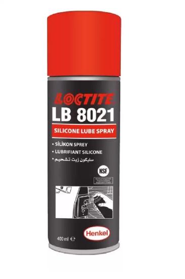 Loctite LB 8021 Yağlayıcı Silikon Sprey 400 Ml