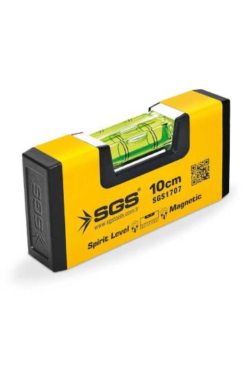 Magnetik Cep Tipi Su Terazi Mıknatıslı Mini Su Terazisi SGS1707