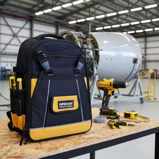 Maxtool L Boy Boş Bez Sırt Takım Çantası İmperteks Keten Çanta Super-Bag ASR-2025