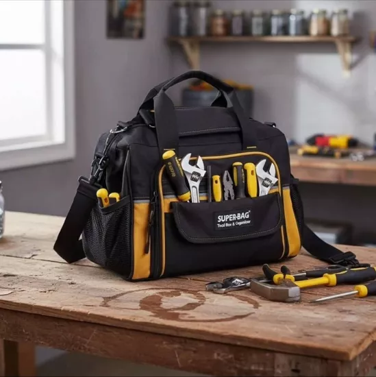 Super-Bag ASR-2023 S Boy Bez Takım Çantası Boş