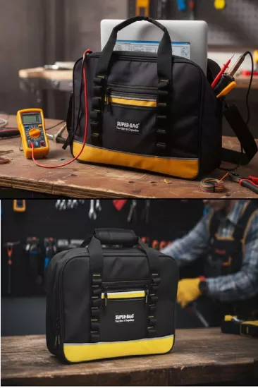 Maxtool Teknisyen Boş Bez Takım Çantası İmperteks Keten Çanta Super-Bag ASR-2026