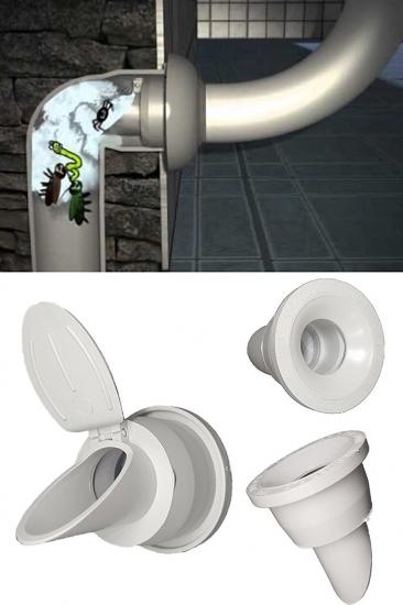 Lavabo Koku Giderici Çek Valfli Lavabo Gider Adaptör Conta Koku Önleyici