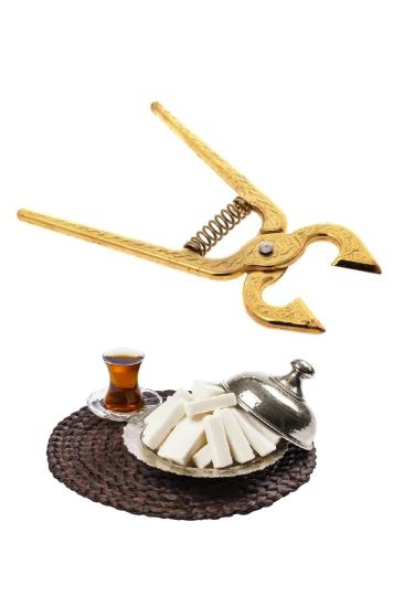 Otantik İşlemeli Küp Şeker Kırma Makası Kıtlama Makası 13 Cm