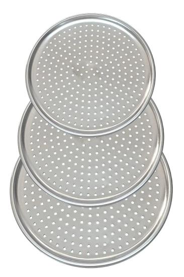 3 Boy Paslanmaz Çelik Pizza Tepsisi