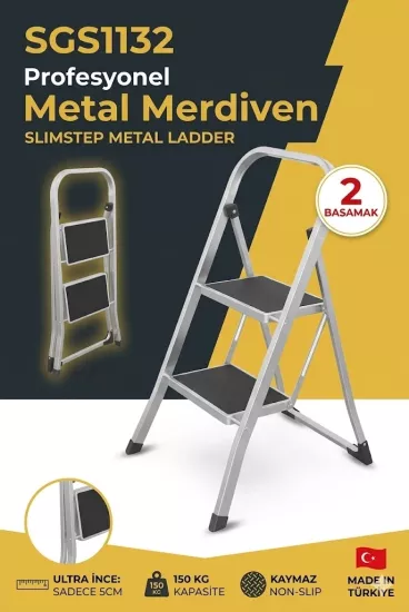 SGS1132 2 Basamaklı Katlanır Merdiven