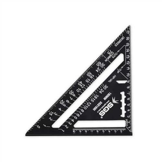 ALÜMİNYUM ÜÇGEN GÖNYE 180 MM