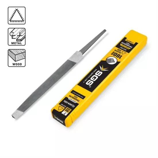 ÜÇGEN EĞE REGULAR KALIN DİŞ 180 MM 7’’