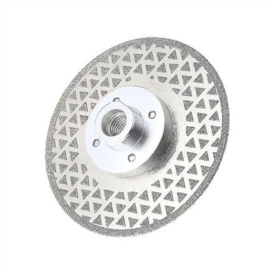 FLANŞLI ELEKTROLİZE ELMAS MERMER KESİCİ 115MM/22,23-M14