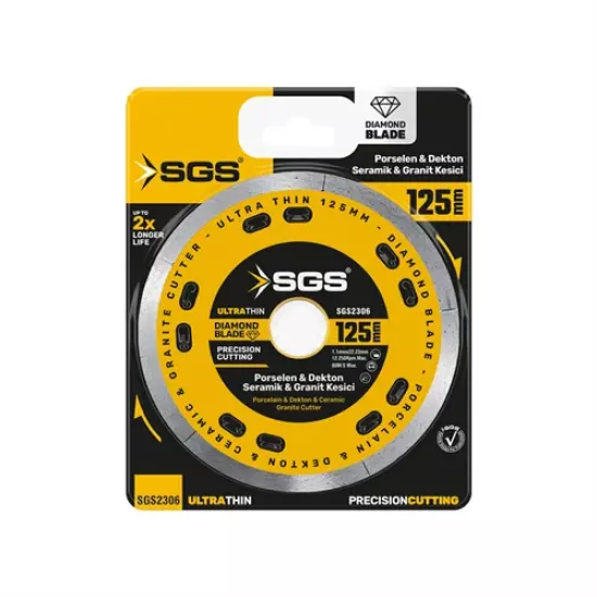PROFESYONEL PORSELEN KESİCİ ULTRA İNCE 125x1.1 mm