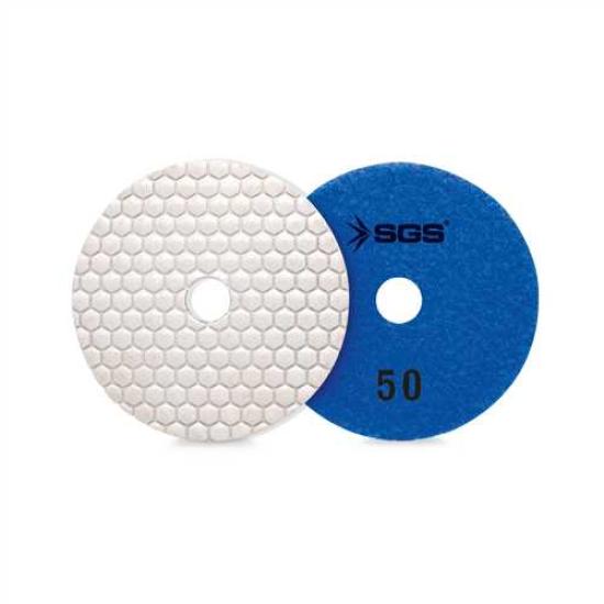 ELMAS POLİSAJ PEDİ 100 MM 50 KUM KURU-DRY