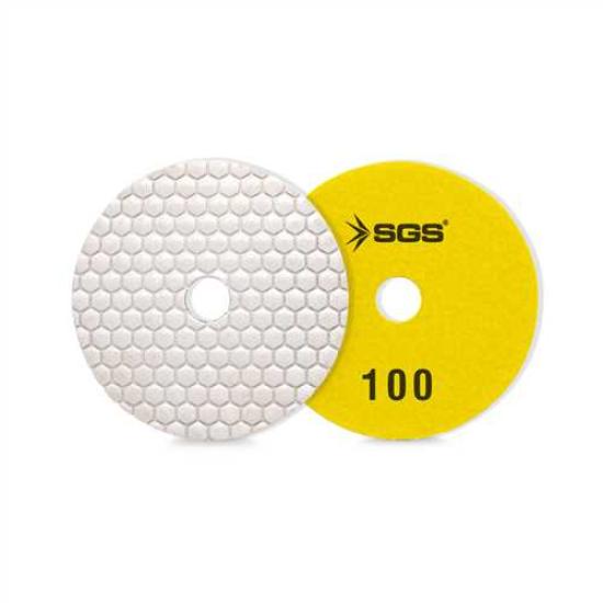 ELMAS POLİSAJ PEDİ 100 MM 100 KUM KURU-DRY