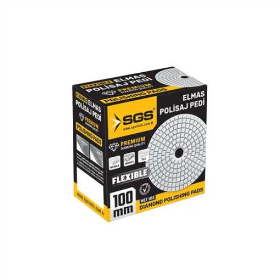 ELMAS POLİSAJ PEDİ 100 MM 800 KUM ISLAK-WET