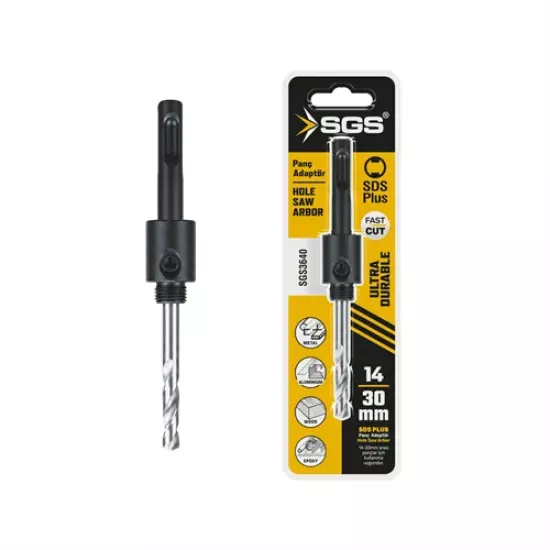 Bİ-METAL PANÇ ADAPTÖRÜ 14-30 MM / SDS PLUS