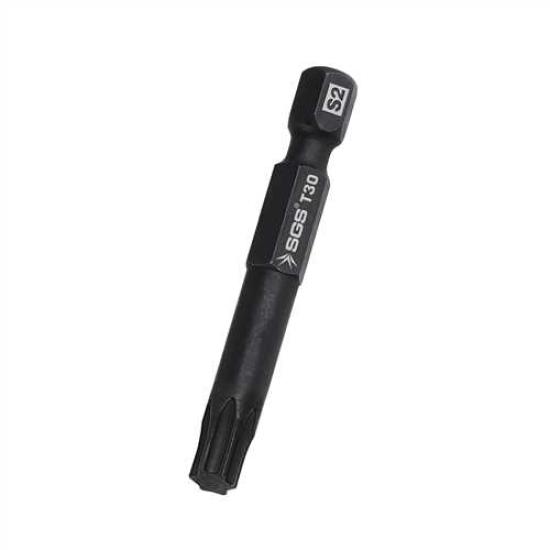 TORX UÇLU BİTS S2 T30 75mm Black-Pro Series