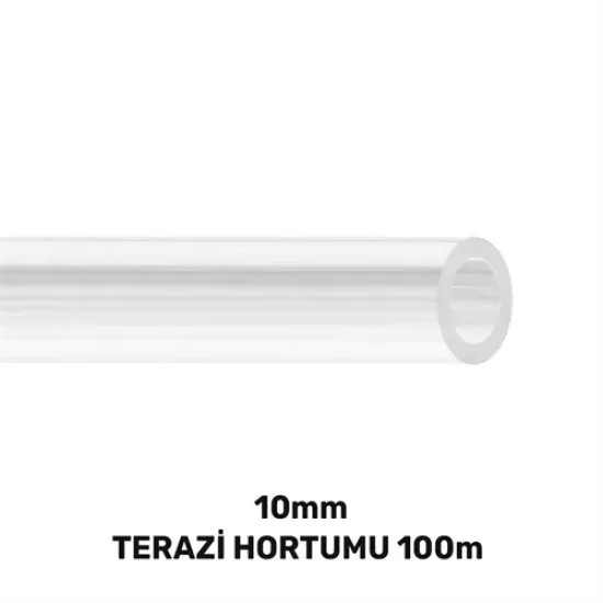 10 MM TERAZİ HORTUMU 100 MT (50gr/mt)