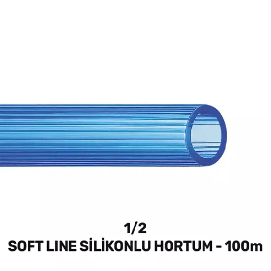 1/2 SOFTLINE SİLİKONLU HORTUM 100 MT (100gr/mt)