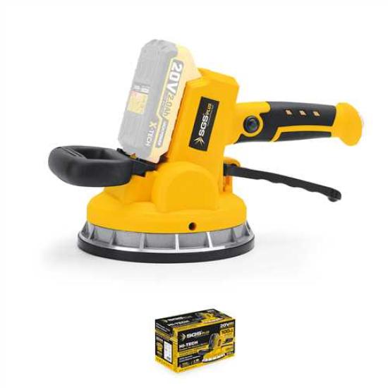 AKÜLÜ SERAMİK-GRANİT TİTREŞİMLİ VANTUZ 180 mm 20V (SOLO MAKİNA)