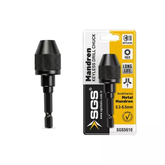 OTOMATİK 1/4’’ HEX MİNİ METAL MANDREN 0.3-6.5 MM