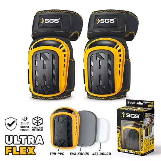 PROFESYONEL ULTRA FLEX JEL DOLGULU DİZLİK