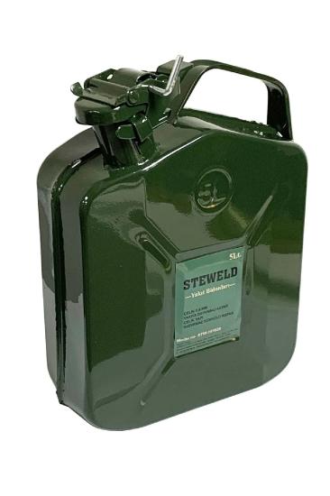 Steweld Çelik Yakıt ve Benzin Bidonu 5 lt