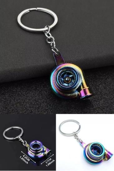 Turbo Anahtarlık Metal Turbo Oto Anahtarlık 
