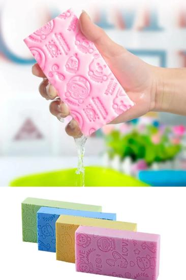 Ultra Yumuşak Banyo Vücut Duş Süngeri Süper Yumuşak Peeling Banyo Süngeri