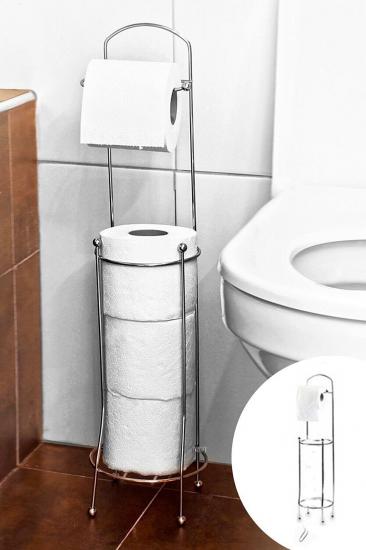 Etika Yedek Hazneli Krom Kaplama  Wc Kağıtlık