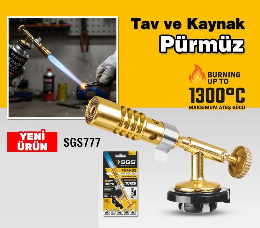 Biterse® SGS Plus SGS777 Profesyonel Tav ve Kaynak Pürmüzü Başlığı