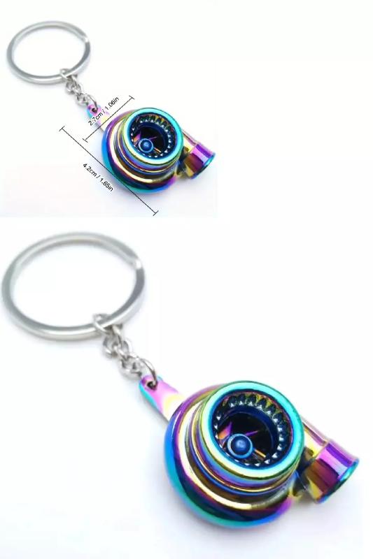 Turbo Anahtarlık Metal Turbo Oto Anahtarlık Araba Anahtarlık Turbo Metal