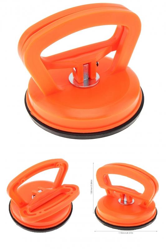 Biterse Cam Vantuzu Tekli Plastik 120mm 40 Kg Kapasite